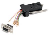 StarTech.com DB9 auf RJ45 Modular Adapter - Bu/Bu