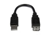 StarTech.com 15cm USB 2.0 Verlängerung - USB-A Verlängerungskabel - St/Bu