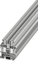 phoenixcontact MUT 4 Durchgangsklemme Polzahl: 2 0.2mm² 6mm² Grau 50St.