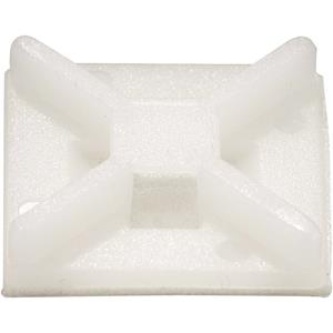 Bevestigingssokkel Transparant TRU Components 543234 50 stuks