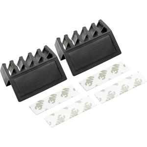 trucomponents CHDO-BK/2S Kabelhalter selbstklebend Schwarz 1St.