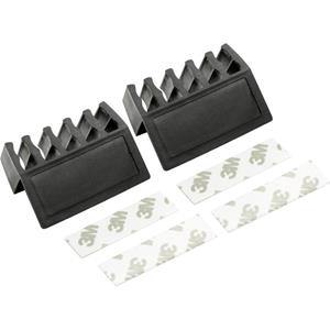 Trucomponents Kabelhouder Zelfklevend Zwart TRU COMPONENTS 1378462 CHDO-BK/2S 1 stuks