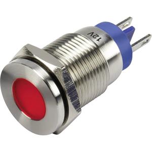 trucomponents TRU COMPONENTS 1302128 LED-signaallamp Rood 12 V/DC GQ16F-D/J/R/12V/N