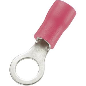Trucomponents TRU COMPONENTS 746048 Ringkabelschoen Dwarsdoorsnede (max.): 1.5 mm ² Gat diameter: 4.3 mm Deels geÃ¯soleerd Rood 100 stuks