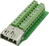 HDMI-connector Bus, inbouw verticaal TRU Components Aantal polen: 22