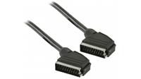 Valueline SCART kabel SCART mannelijk - SCART mannelijk 3,00 m zwart - 