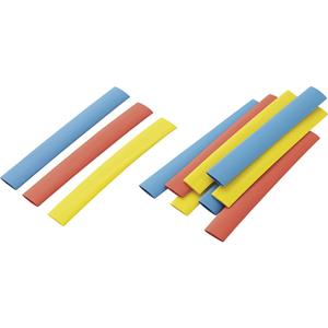 Trucomponents Krimpkous assortiment Bont 9.50 mm Krimpverhouding:2:1 TRU COMPONENTS 1572079 RPS8 12 stuks
