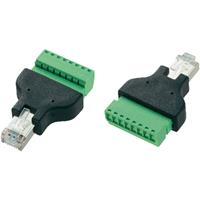 trucomponents RJ45-Stecker mit Schraubanschluss Stecker, gerade LT-RJ45 1St.