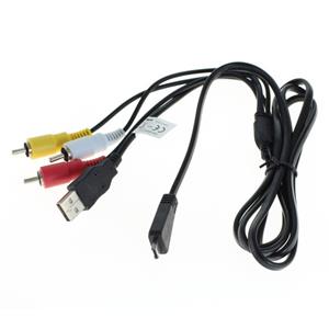 USB AV kabel compatibel met VMC-MD3 voor Sony Cyber-shot camera's - 1,5 meter