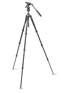 Manfrotto MVKBFRT-LIVE Befree Live Kit Twist Alu mit Fluid-Videokopf