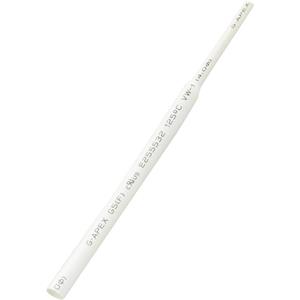 Trucomponents Krimpkous zonder lijm Wit 6 mm Krimpverhouding:2:1 TRU COMPONENTS 1566759 B2G5-5 W 10 m