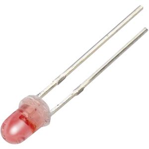 Trucomponents TRU COMPONENTS LED bedraad Rood, Wit Rond 3 mm 1400 mcd, 1300 mcd 35 Â°, 18 Â° 20 mA, 20 mA 2 V, 3.3 V 1 stuks
