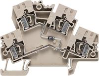Element-serieklem ZDK 4-2/D FORWARD 8670520000 Donkerbeige Weidmüller 50 stuk(s)