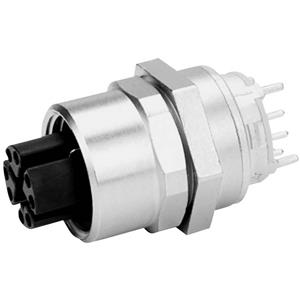 Telegärtner J80020A0120 Sensor/actuator connector, niet geassembleerd M12 Aantal polen: 8 Bus, inbouw 1 stuk(s)