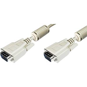 digitus VGA Anschlusskabel [1x VGA-Stecker - 1x VGA-Stecker] 1.80m Grau