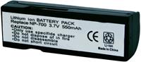 250632 Kamera-Akku ersetzt Original-Akku (Kamera) NP-700 3.7V 550 mAh