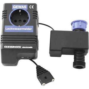 Watermelder met externe sensor werkt op het lichtnet Greisinger 601910 GEWAS 191 AN