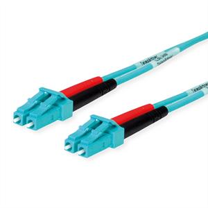 Telegärtner LWL Patchkabel, LC-Duplex - LC-Duplex, OM3, 2 m