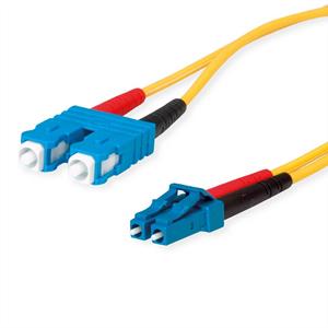 Telegärtner Glasfaser LWL Anschlusskabel [1x SC-Stecker - 1x LC-Stecker] 9/125 µ Singlemode OS2 2.