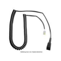 imtradex Telefon-Headset-Kabel Schwarz
