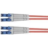 Telegärtner Glasfaser LWL Anschlusskabel [1x LC-Stecker - 1x LC-Stecker] 50/125 µ Multimode OM4 3.
