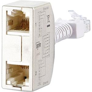 Metz Connect 130548-03-E Set - Cable sharing adapter RJ45 8(8) 130548-03-E Set