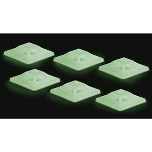trucomponents TRU COMPONENTS Bevestigingssokkel TC-7572804 4-voudige invoeging Groen (lang nagloeiend) 50 stuk(s)