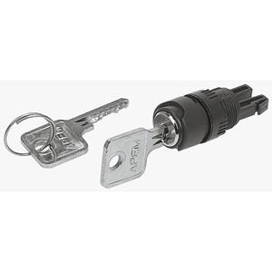APEM A018223 Sleutelschakelaar 1 x 90 Â° 1 stuks