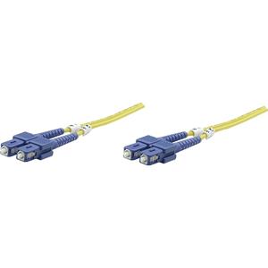 intellinet Glasfaser LWL Anschlusskabel [1x SC-Stecker - 1x SC-Stecker] 9/125 µ Singlemode OS2 2.00