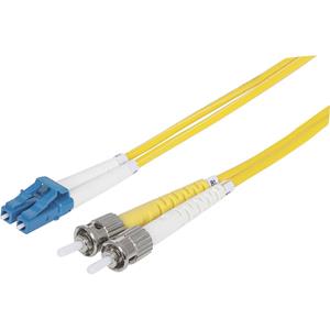 intellinet Glasfaser LWL Anschlusskabel [1x LC-Stecker - 1x ST-Stecker] 9/125 µ Singlemode OS2 2.00