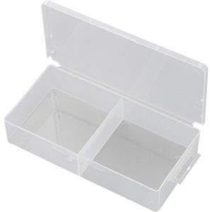 Trucomponents Assortimentskast (l x b x h) 173 x 86 x 35 mm TRU COMPONENTS SG817-02 Aantal vakken: 2 Vaste onderverdeling