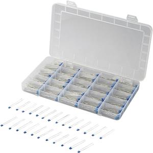 Keramische condensator assortiment Radiaal bedraad 50 V 20 % TRU Components 500 onderdelen