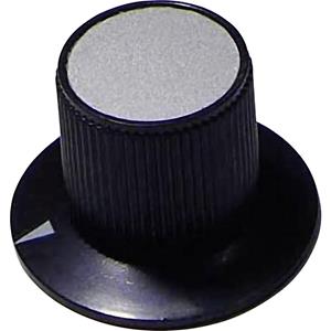 Trucomponents TRU COMPONENTS 29/17 Draaiknop Zwart (Ã x h) 29 mm x 20 mm 1 stuks