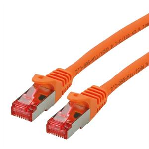 Roline ROLINE 21152673. Snoerlengte: 3 m, Kabel standaard: Cat6, Kabelafscherming: SF/UTP (S-FTP), Aansluiting 1: RJ-45, Aansluiting 2: RJ-45, Contact geleider materiaal: Goud