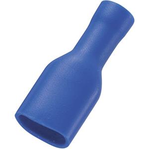 Trucomponents TRU COMPONENTS FDFD2-187(8) Vlakstekker Insteekbreedte: 4.8 mm Insteekdikte: 0.8 mm 180 Â° Volledig geÃ¯soleerd Blauw 50 stuks