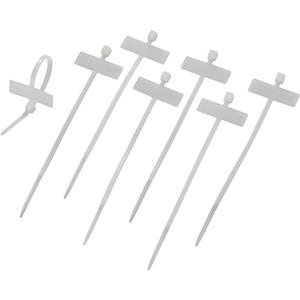 Kabelmarkering Markeringsvlak: 25 x 9 mm Naturel TRU Components 539830 100 stuks