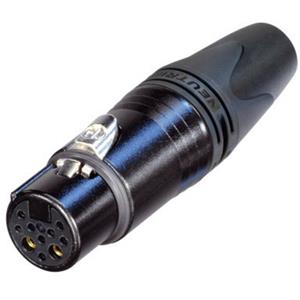 XLR-connector Koppeling, recht Neutrik Aantal polen: 10