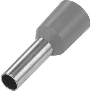 Trucomponents TRU COMPONENTS 1091282 Adereindhulzen 1 x 4 mm ² x 9 mm Deels geÃ¯soleerd Grijs 100 stuks