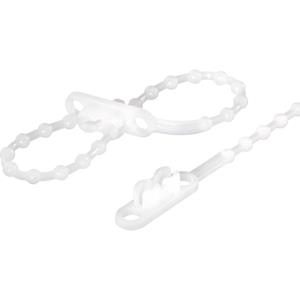 trucomponents TC-KTV145203 Knotenband 145mm 2mm Natur mit Doppelkopf 100St.