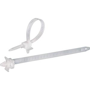 trucomponents TC-PHV150203 Kabelbinder 150mm 7.90mm Natur mit Spreizanker 100St.