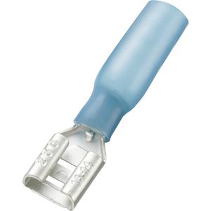 trucomponents Flachsteckhülse mit Schrumpfschlauch Steckbreite: 6.4mm Steckdicke: 0.8mm 180
