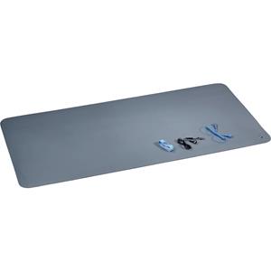 ESDM-1190BG ESD-Tischmatten-Set Grau (L x B x H) 1190 x 590 x 2mm inkl. Erdungskabel,