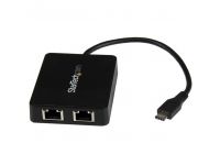 StarTech Adapter US1GC301AU2R USB3.1-C, 2x 1Gbit, USB3.0