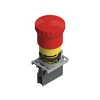 pizzatoelettrica Not-Aus-Schalter 250 V/AC 6A 1 Öffner IP67/IP69K 5St.
