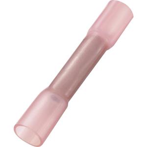 Stootverbinder Met krimpkous 0.50 mm ² Volledig geÃ¯soleerd Rood TRU Components 739114 50 stuks