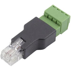 trucomponents TRU COMPONENTS RJ 11 Terminal Adapter Stecker, gerade 1St.