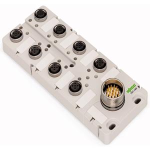 WAGO 757-165 Passieve sensor/actorbox M12-verdeler met metalen schroefdraad 1 stuk(s)