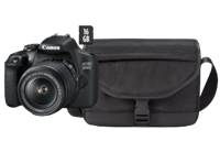 EOS 2000D + 18-55mm + Cameratas + 16GB geheugenkaart