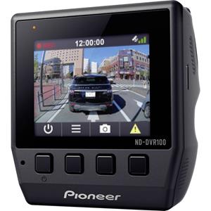 Pioneer ND-DVR100 Dashcam met GPS Kijkhoek horizontaal (max.): 114 Â° 12 V Display, Microfoon, Accu