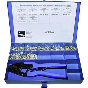Vogt AG Verbindungstechnik 3990 0.50 mm ² 6 mm ² Zilver 1001 onderdelen